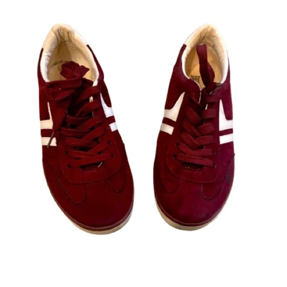 Everlast Burgundy and White Women's Retro Sneakers size 6 - Picture 2 of 4